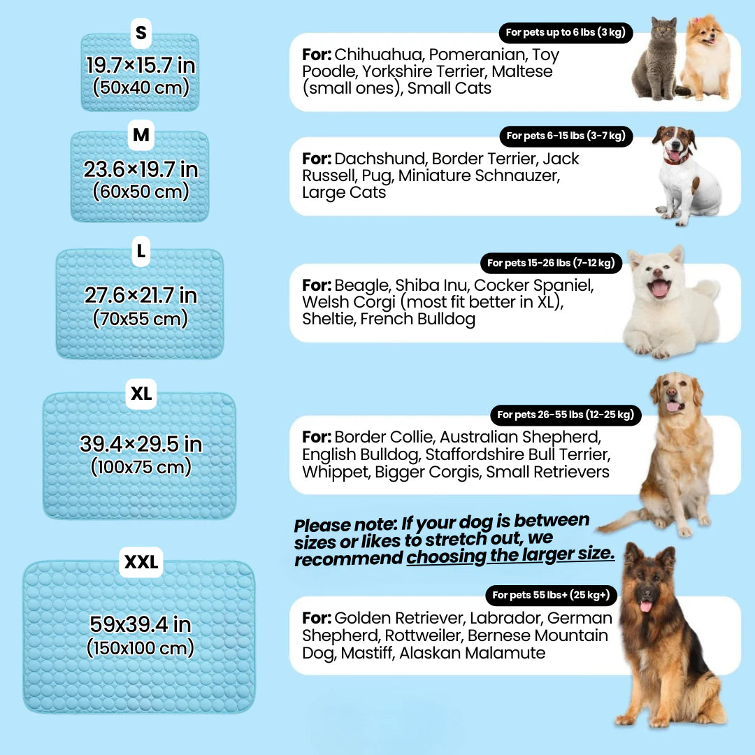 The Pawby Dog Cooling Mat